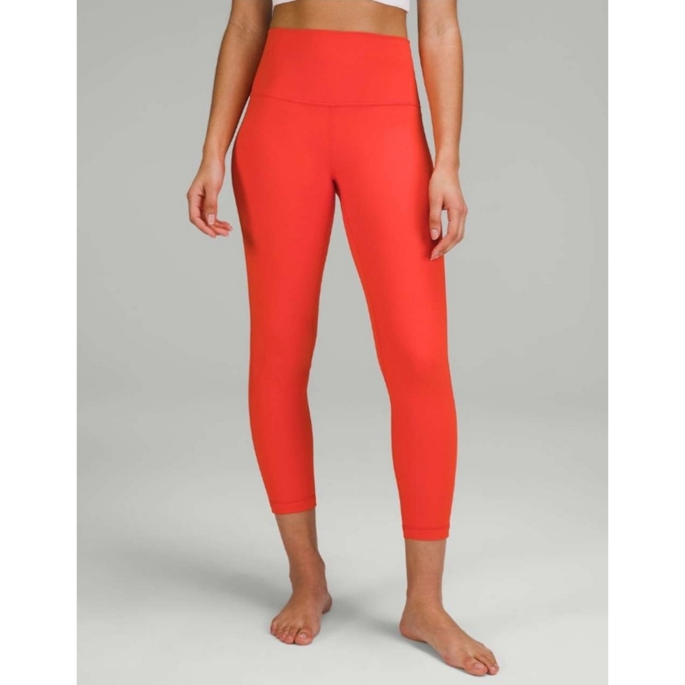 Lululemon | Align High-Rise Pant 25" Solar Orange Size 6